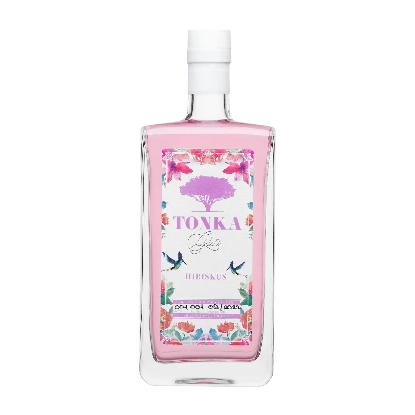 Tonka Spirituosenliebhaber – - hibiscus flowerGin hibiscus Gin Tonka Hibiscus meets bean